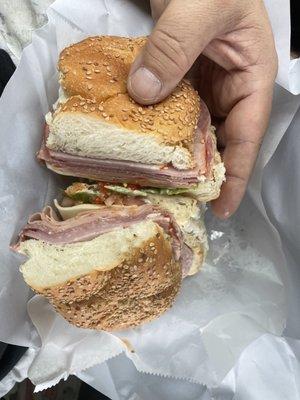 Italian everything and hots light oil