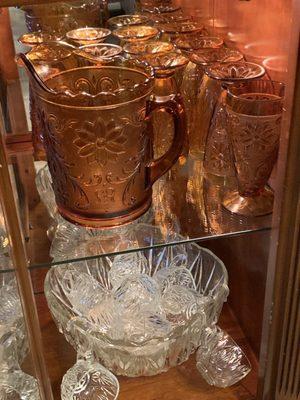 Top picture... Pitcher and 8 Glasses