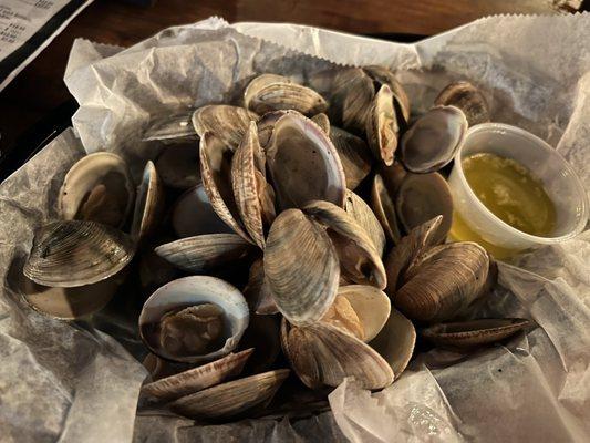 2 dozen clams - the special- yum
