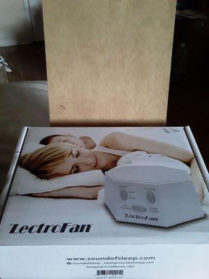 The box with the  ElectroFan inside.