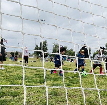 Spring 2022 jamboree program at AYSO 73