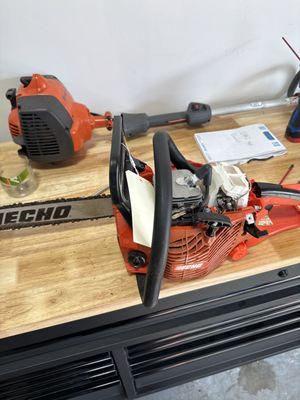 Chainsaws and trimmers