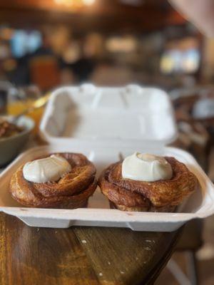 Cinnamon rolls for a thank you for watching our fur babies gift