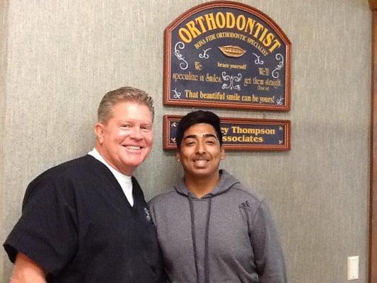 Help us congratulate Freddie on his awesome smile.