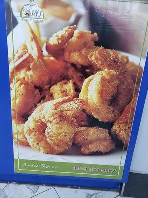 Best salt and pepper jumbo shrimp. Always fresh