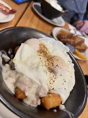 Breakfast poutine. TO DIE FOR.