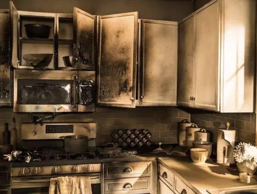Complete residential and commercial fire restoration