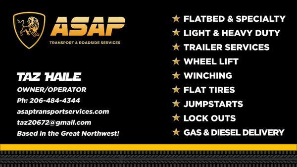ASAP Transport & Roadside Services