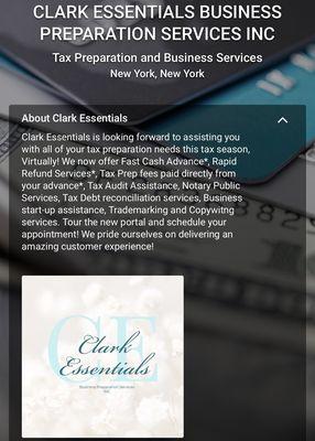 Clark Essential Business Preparation Services