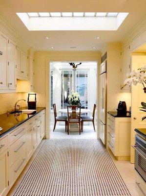 New expanded townhouse kitchen