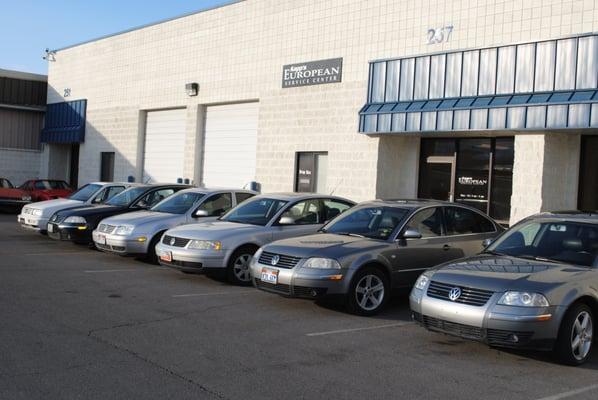 Quick pic front of the shop