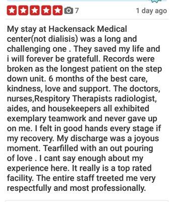 HACKENSACK UNIVERSITY MEDICAL CENTER