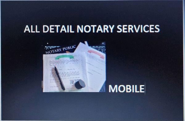 All Detail Notary Services