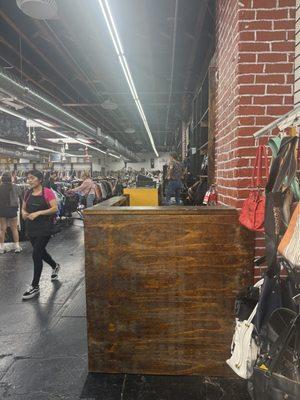 The lady behind the register above by the yellow register is the one that disrespected me and treated me with complete Disregard, disrespect