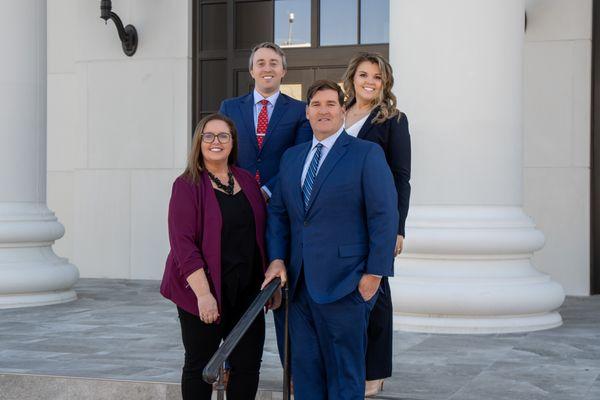 The Ingrum Law Firm, PLLC attorneys: C. Jay Ingrum, Haley E. Medley, Erin M. King, and Ryan A. Claxton