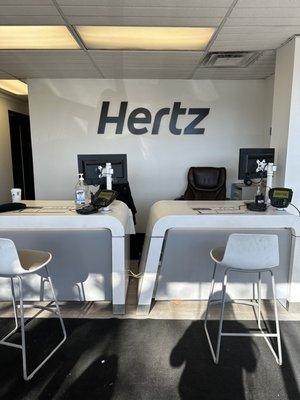 The hertz office.