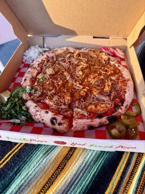 Birria pizza