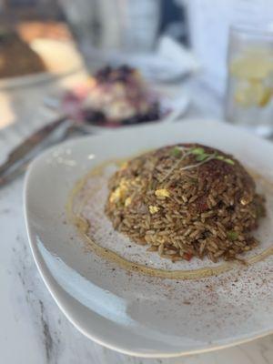 Breakfast fried rice