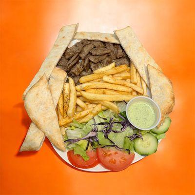Gyro platter