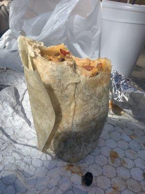 Big 'ol burrito!