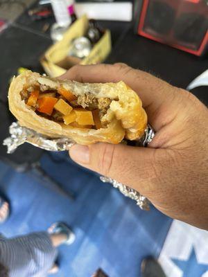 Inside my pasty