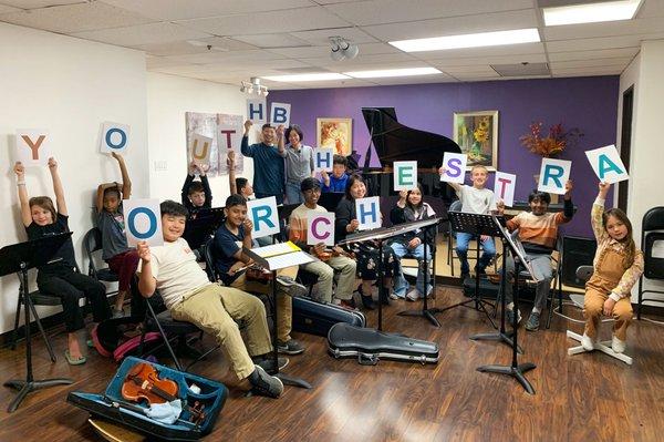 Huntington Beach Youth Orchestra at Huntington Beach School of Music
