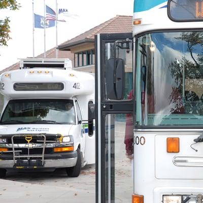 MAX Transit provides fixed-route and reserved ride bus service to the Holland/Zeeland MI community!