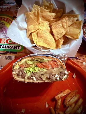 Carnitas Torta delicious...yum!