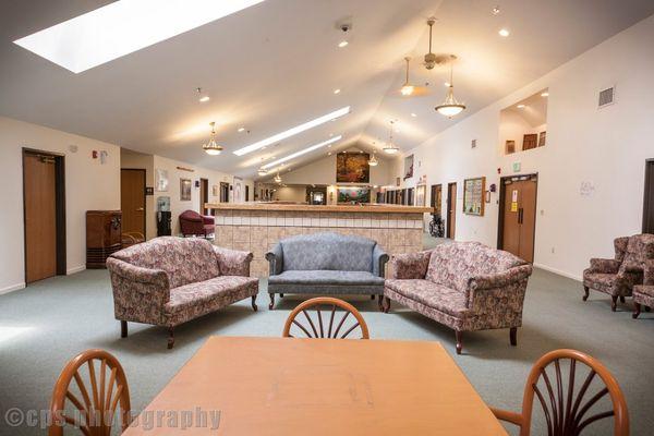 Walnut Ridge offers a large greatroom with 4 skylights