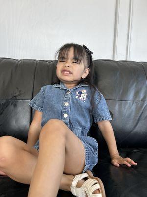 She loves her goofy pictures