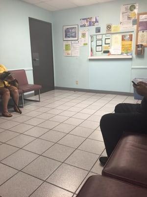 Eww old dirty paint they need to update the building but the girls there are nice