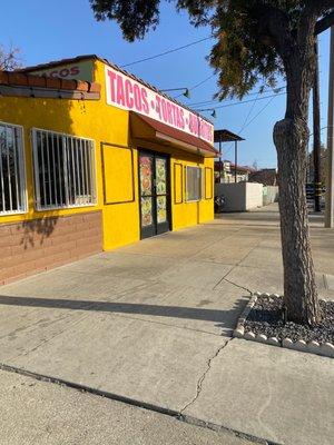 Outside of the location