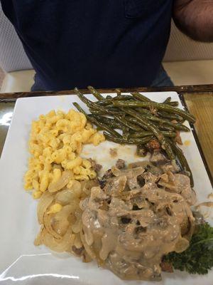 Smothered Hamburger steak