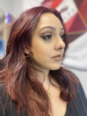 Makeup application