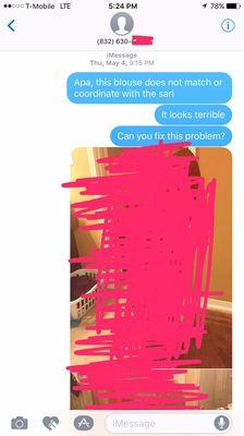 I have had to chase her and continually ask her for my order.