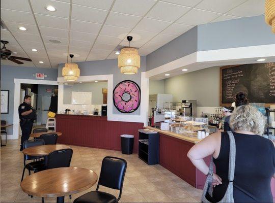 Grateful coffee co Sitting area