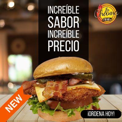 New Crispy chicken sandwich deluxe