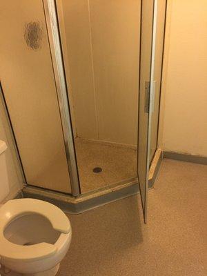 Shower I wouldn't even go barefoot in