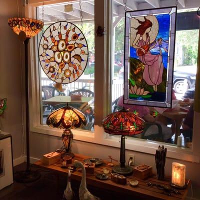 Specialists in stained glass .... Custom work welcomed