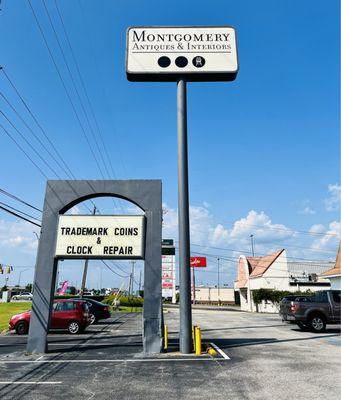 Out front signage