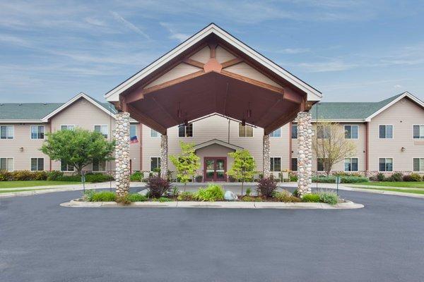 Entry to The Springs at Whitefish