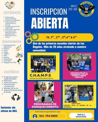 Watts Learning Center Foundation Inc