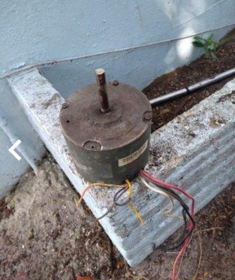 Condenser motor upgrading