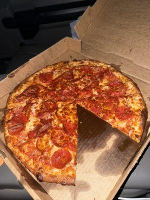 Extra pepperoni