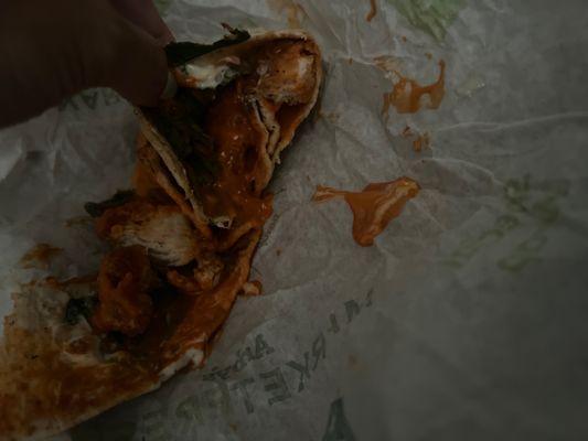 Chicken wrap