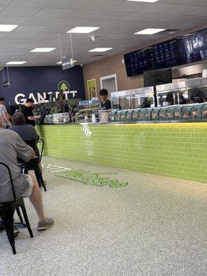 Gansett Wrap's interior