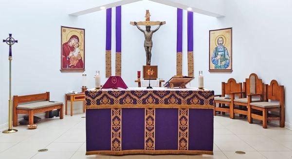 View of the altar.