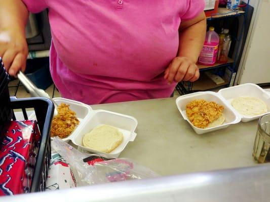 Fried chicken sandwich $1.99