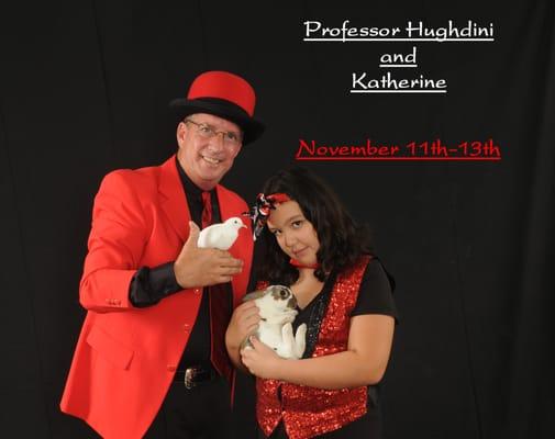 Houston Magician Professor Hughdini
