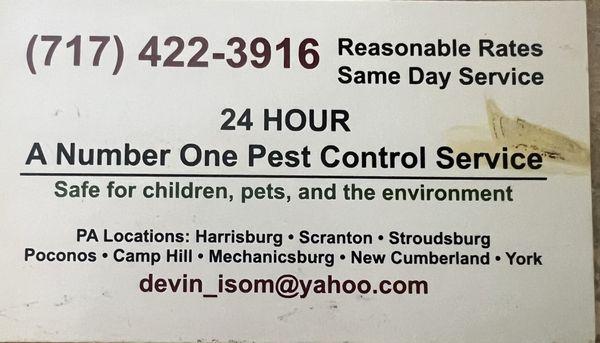 A#1 Animal and Pest Control